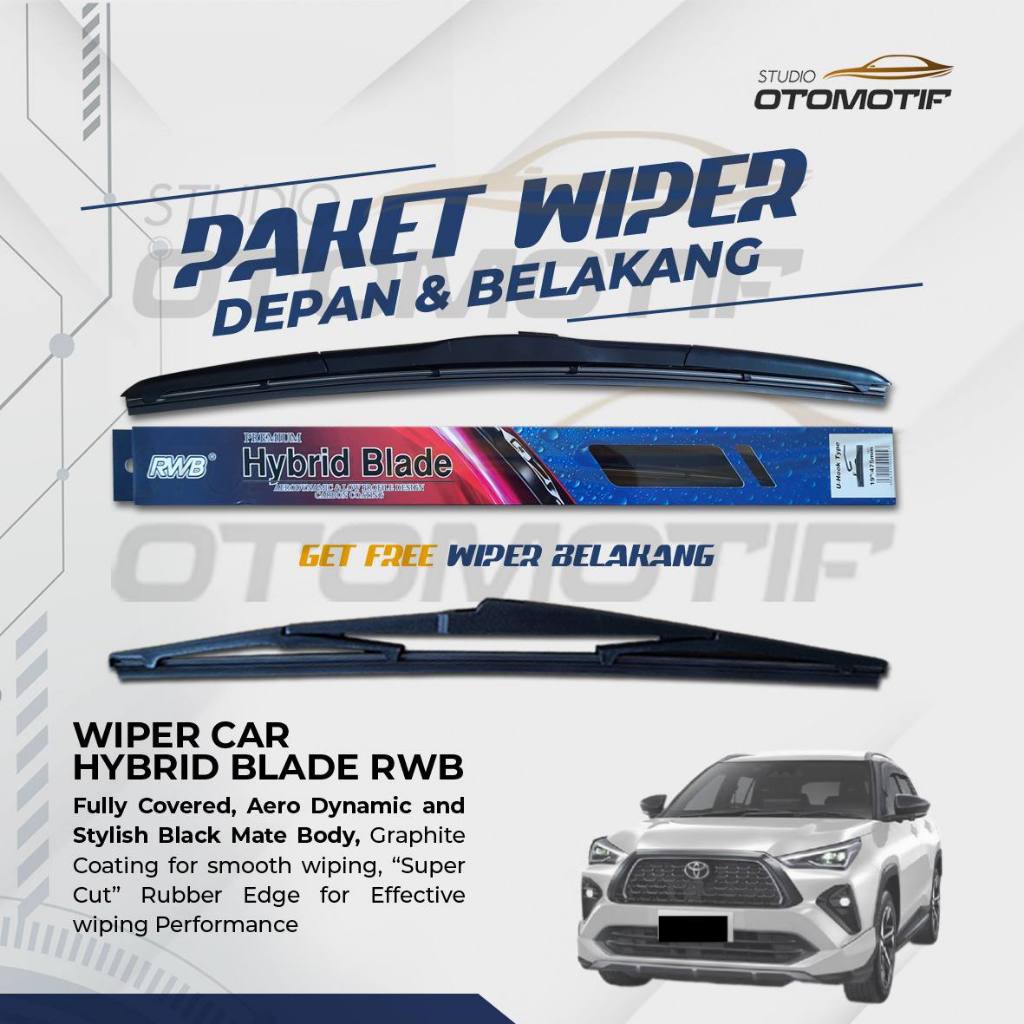 Jual Paket Rwb Hybrid Wiper All New Yaris Cross Ev Pcs Shopee Indonesia