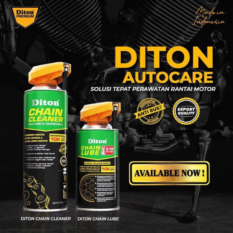 Jual Cairan Rantai Motor Chain Cleaner Lube Hitemp Diton Pelumas ...