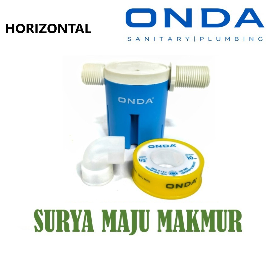 Jual Stop Kran Otomatis ONDA vertikal 1/2