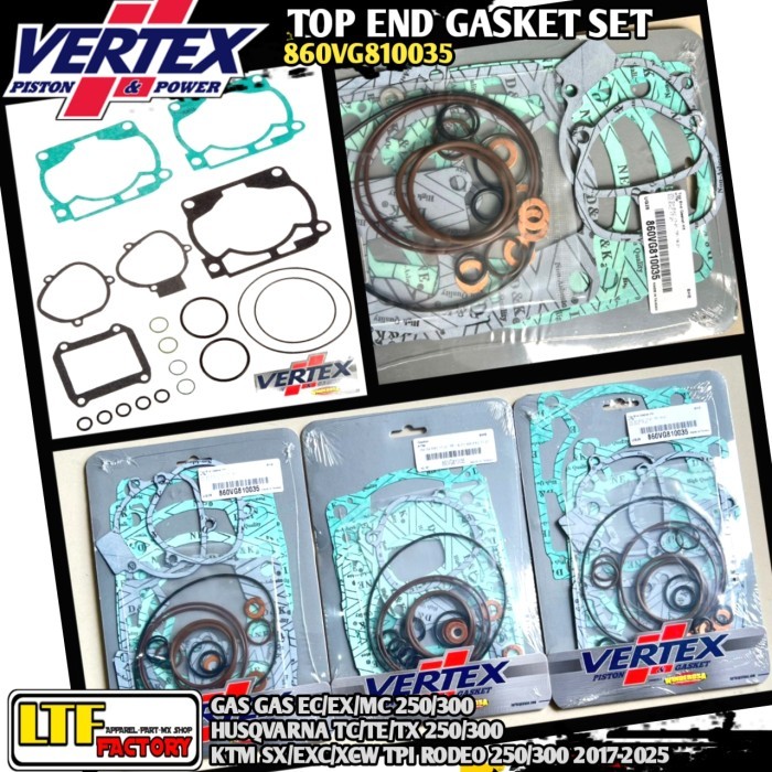1977-1984 Honda FL250 Odyssey HYspeed Top End Head Gasket Kit Set