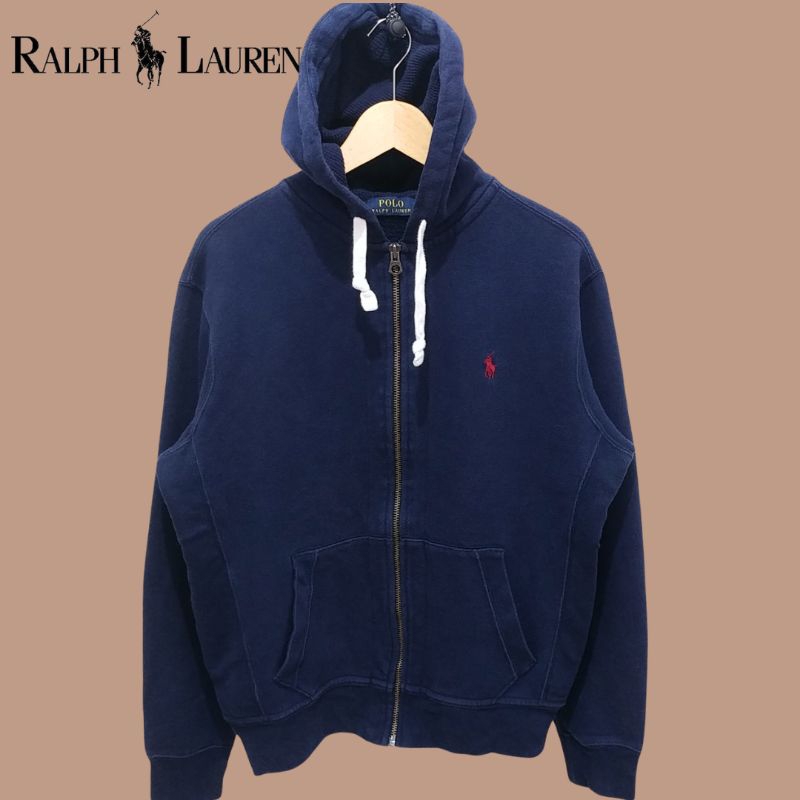 Polo Ralph Lauren Navy Full Zip Hoodie