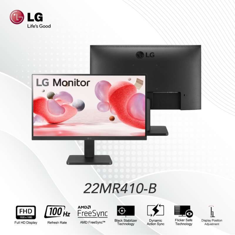 Jual LG 22MR410-B 21.45" Full HD Monitor With AMD FreeSync™ | Shopee ...