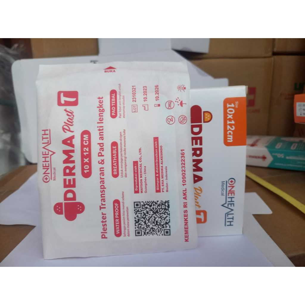 Jual Onehealth Derma T 10x12cm Plester Luka Anti Air Perban Operasi 10 ...