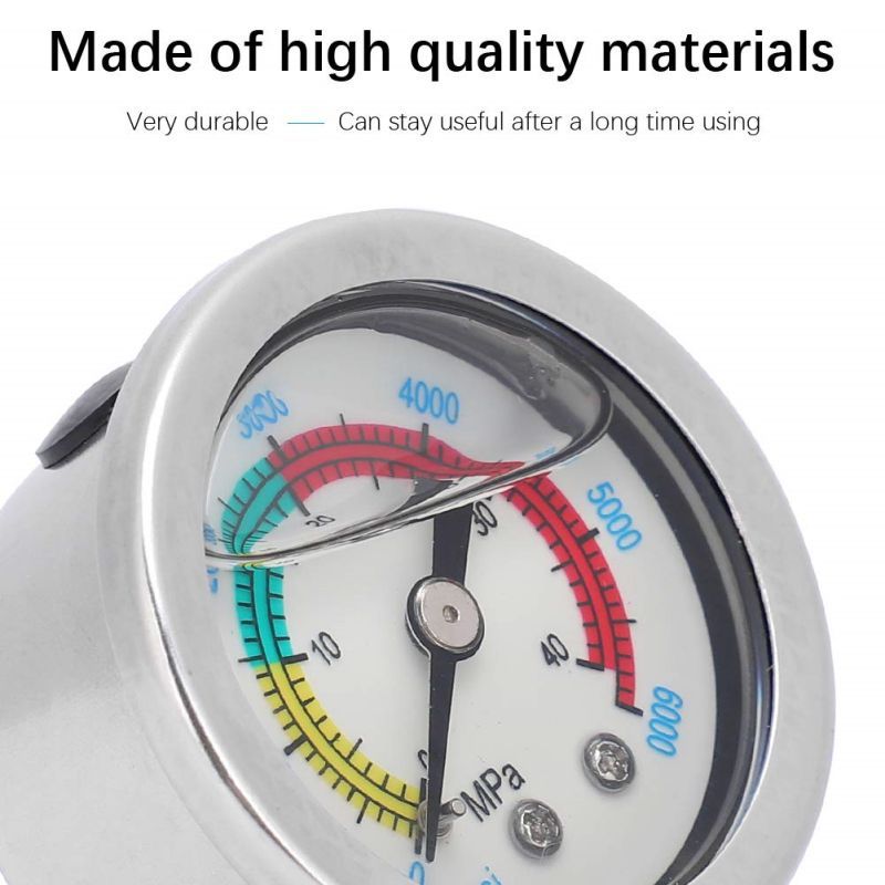 Jual Pressure Gauge Manometer Pompa Pcp 6000 Psi | Shopee Indonesia