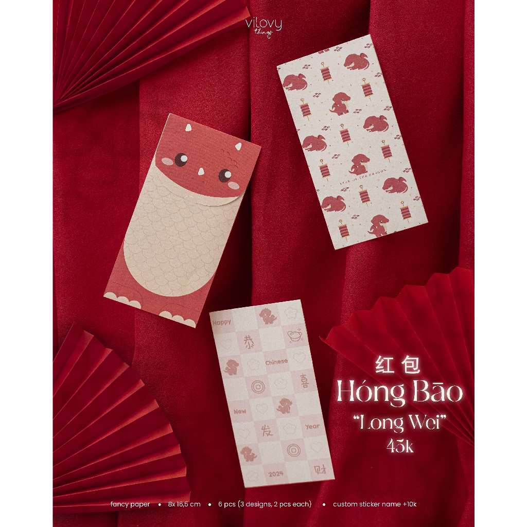 Jual HONG BAO | CHINESE NEW YEAR | ANGPAO KERTAS | Shopee Indonesia