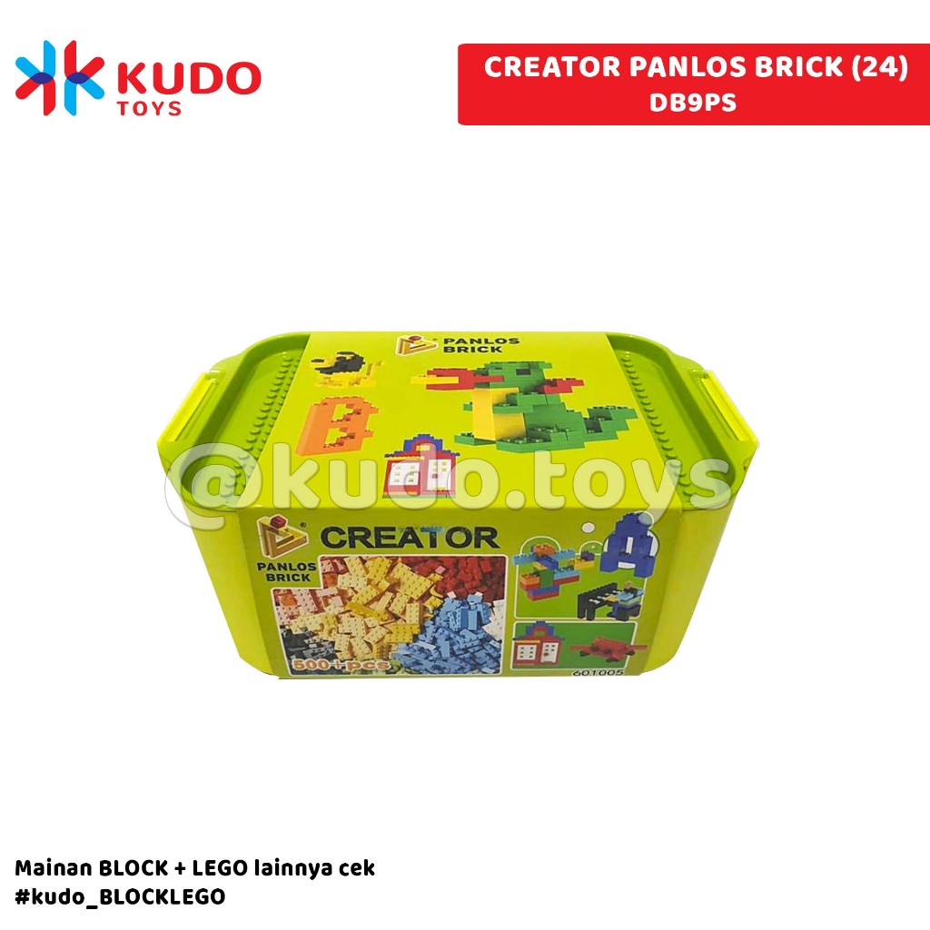Jual MAINAN ANAK CREATOR PANLOS BRICK DB9PS BALOK SUSUN | Shopee Indonesia
