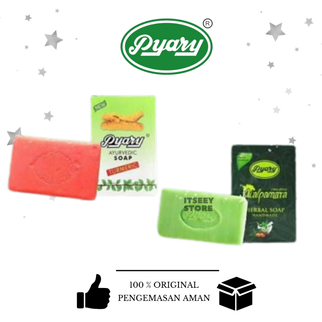 Jual PYARY Nalpamara Soap PYARI Turmeric Soap BPOM Original Mencerahkan ...