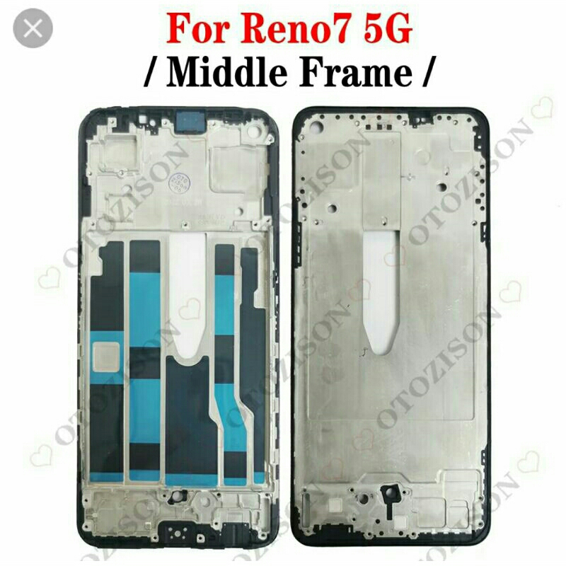 Jual Frame Tulang Tatakan Lcd Bazel Oppo Reno 7 5G | Shopee Indonesia