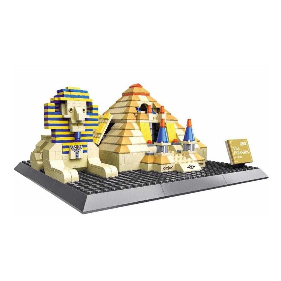 Jual Pyramids of Giza Egypt - Wange Lego Puzzle Brick Mainan Balok ...