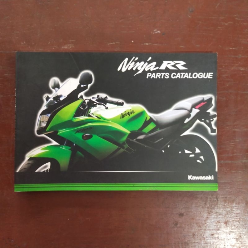 Jual Buku Katalog Sparepart Kawasaki Ninja RR Super Kips Tahun 2012 ...