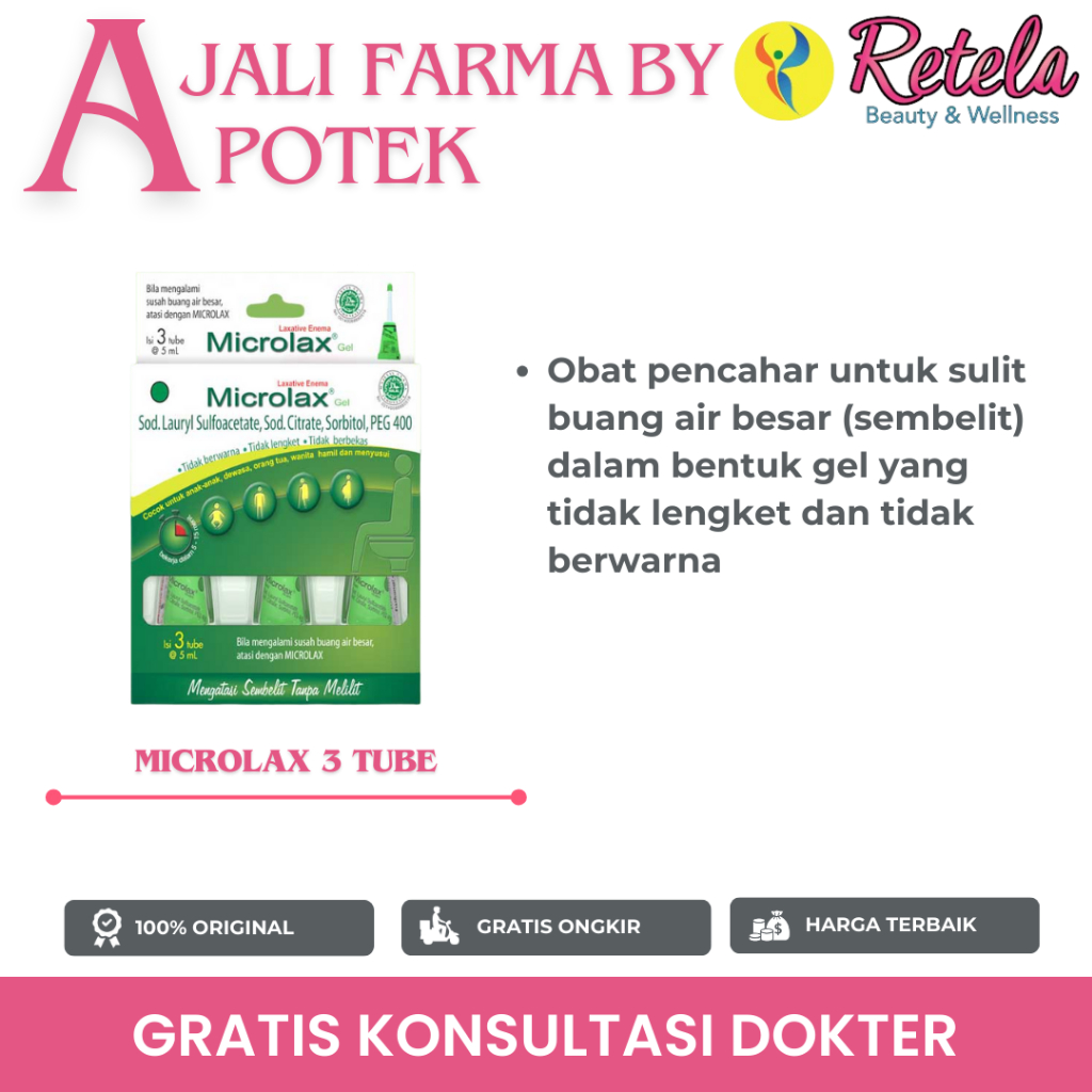 Jual Microlax 3 Tube | Shopee Indonesia