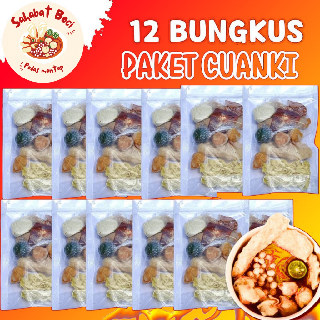 Jual BUNDLING BASO ACI X SEBLAK INSTAN X CUANKI INSTAN PAKET SUPER