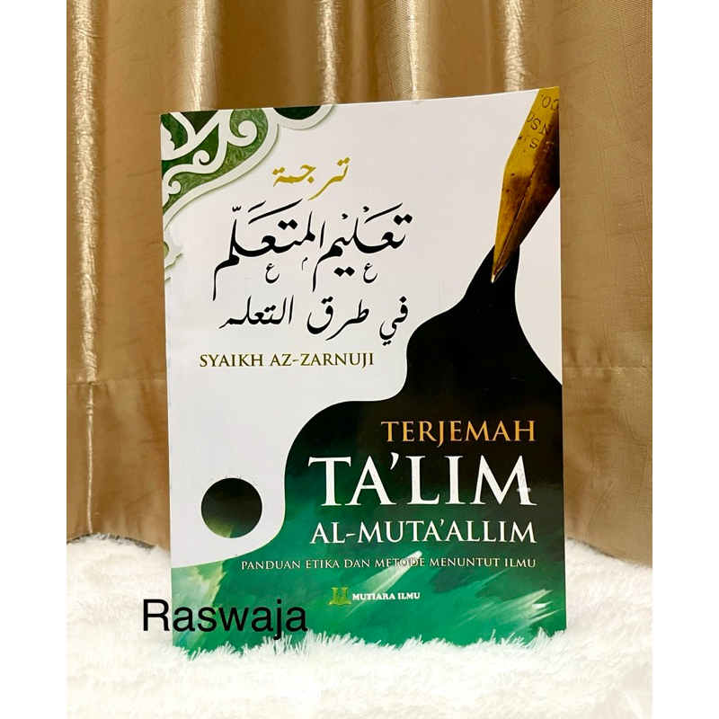 Jual Kitab Terjemah Ta'lim Al-Muta'allim / Terjemah Talim Mutaalim ...