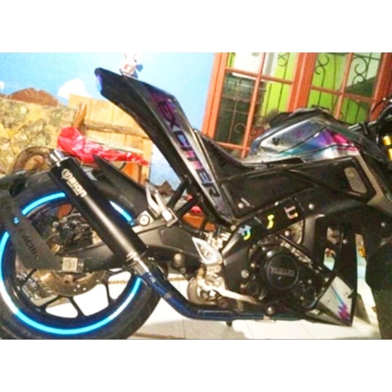 Jual knalpot racing silincer ngebas adem original orion speed racing ...