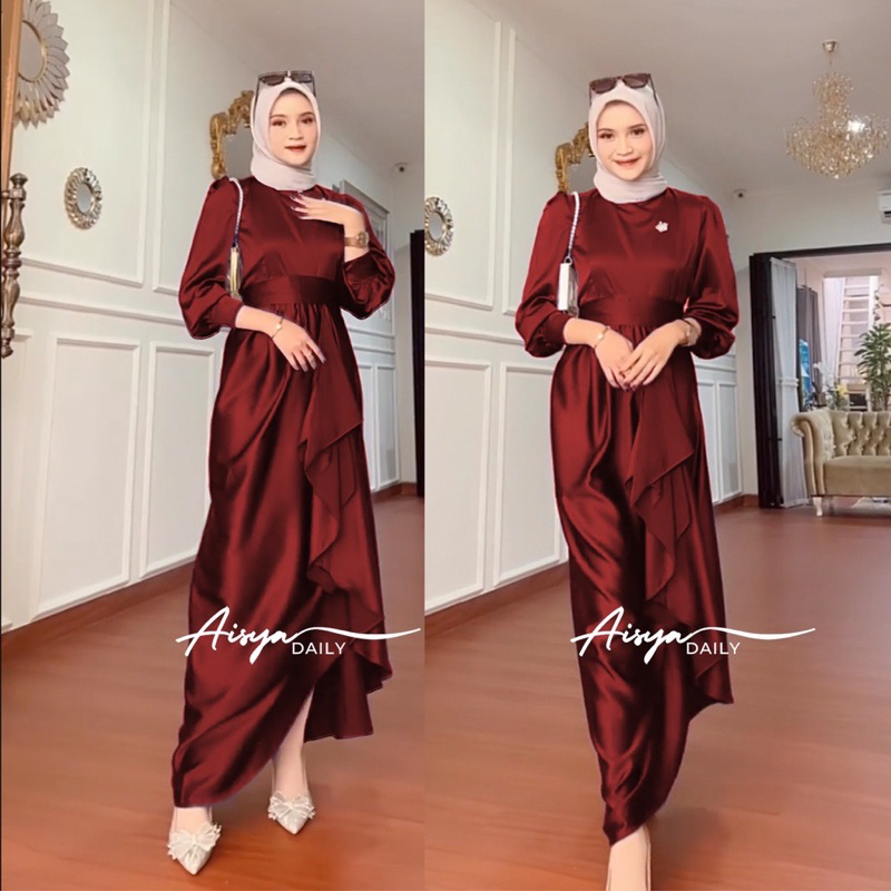 Bridesmaid clearance maroon hijab