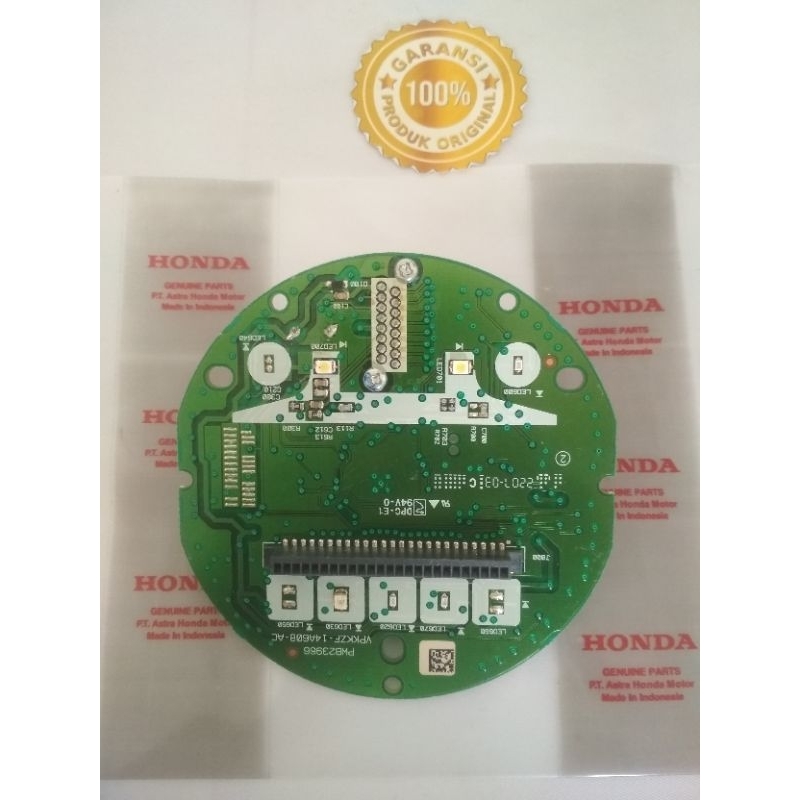 Jual mesin pcb speedometer honda genio lengkap dengan soket speedometer