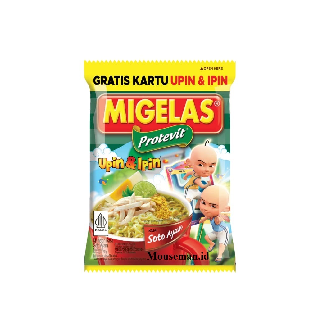 Jual Migelas Protevit Mi Instan Mie Gelas Rasa Soto Ayam 30gr Shopee