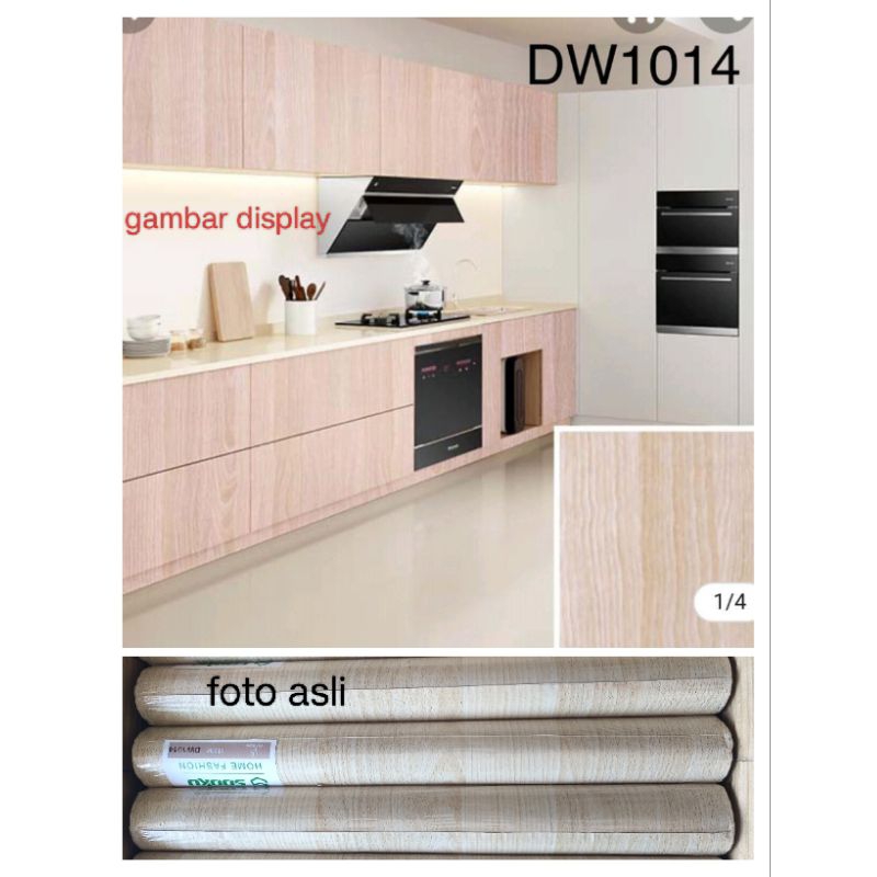 Jual wall sticker motif kayu stiker furniture mebel 45cmX8meter