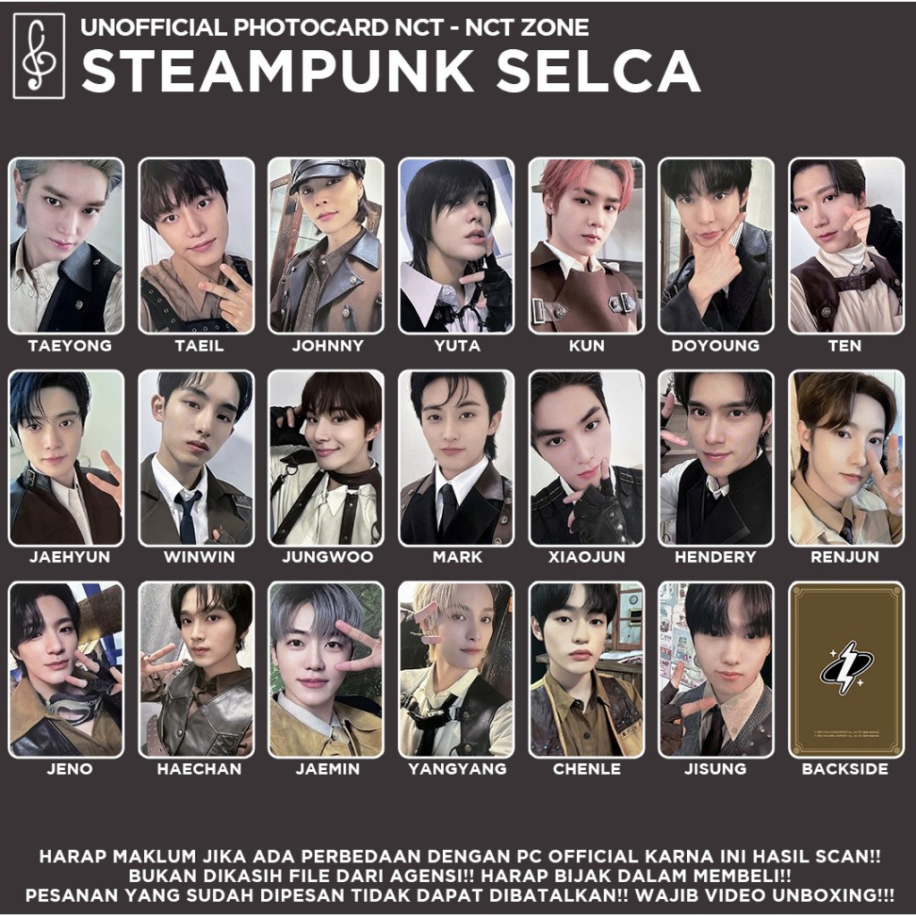 Jual [REPLIKA NCT] ZONE CHRISTMAS PHOTOCARD UNOFFICIAL | Shopee