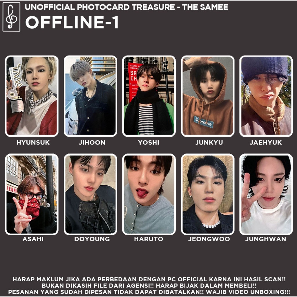 豪奢な Jual [TREASURE] THE SAMEE CHRISTMAS PHOTOCARD UNOFFICIAL アイドル