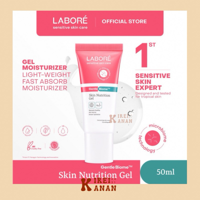 Jual labore sensitive skin care gentle biome skin nutrition gel ...