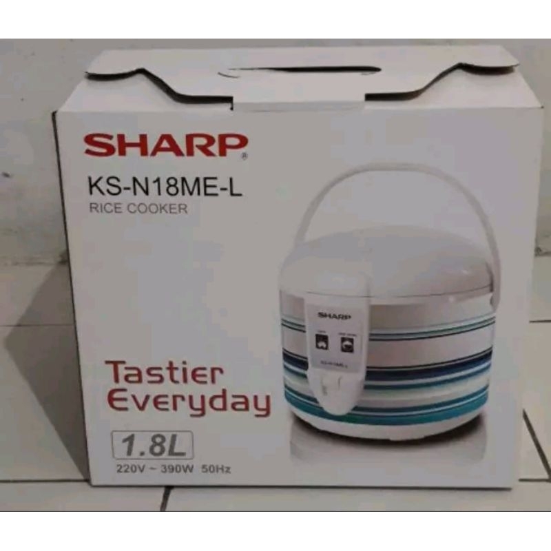 Jual Rice Cooker Sharp KS-N18ME-L warna Blue | Shopee Indonesia