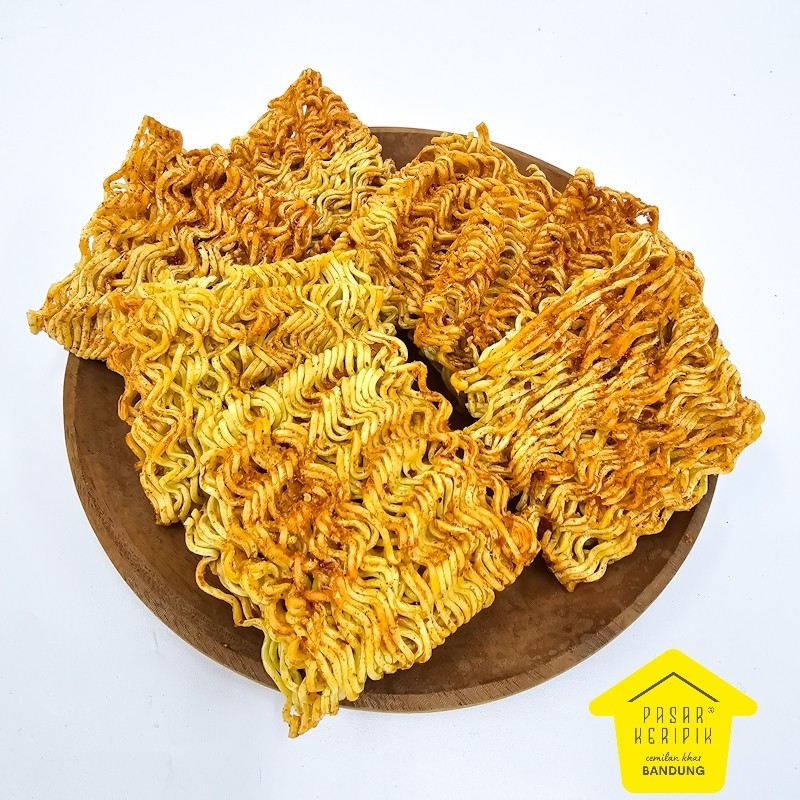 Jual Mie Kremes Mi Kering Pedas Pasar Keripik Size Besar Shopee Indonesia