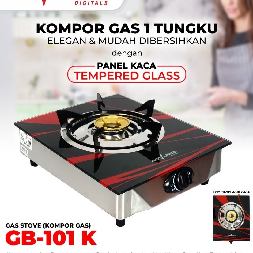 Jual Kompor Kaca Tungku Advance Gb K Shopee Indonesia