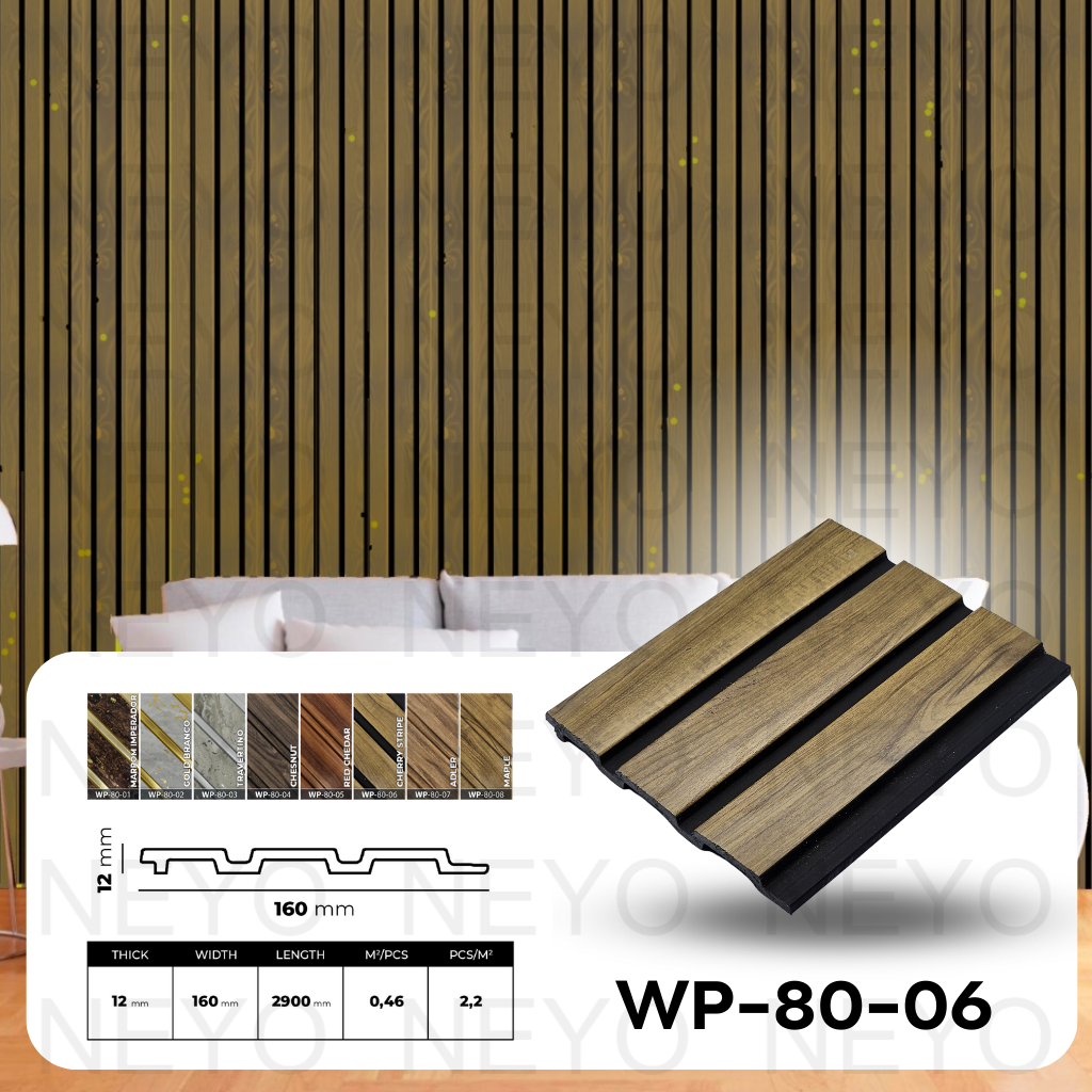 Jual Wp Wpc Wood Panel Kisi Kisi Kayu Panjang Meter Atau