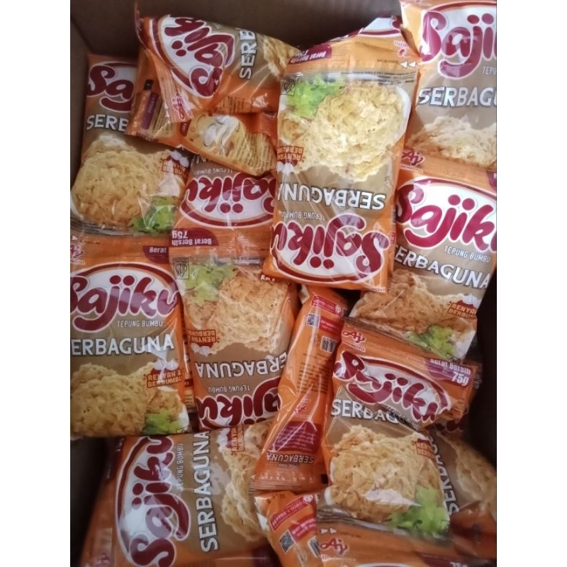 Jual [ 5pcs ] SAJIKU* Tepung bumbu serbaguna sajiku sachet renceng uk ...