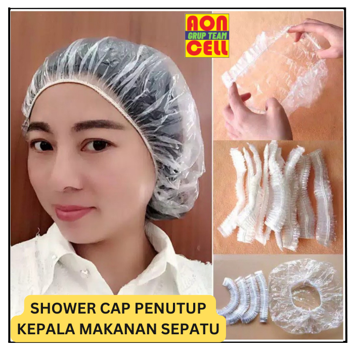 Jual PENUTUP RAMBUT KEPALA MANDI PELINDUNG CAT RAMBUT / HAIR CAP SHOWER ...