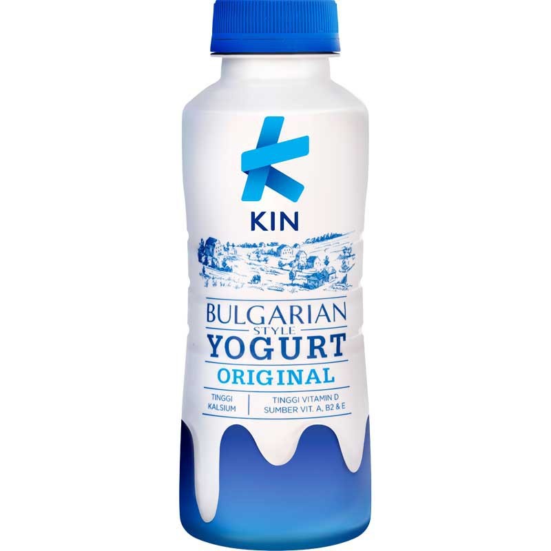 Jual KIN Bulgarian Yogurt Original 200ml Shopee Indonesia