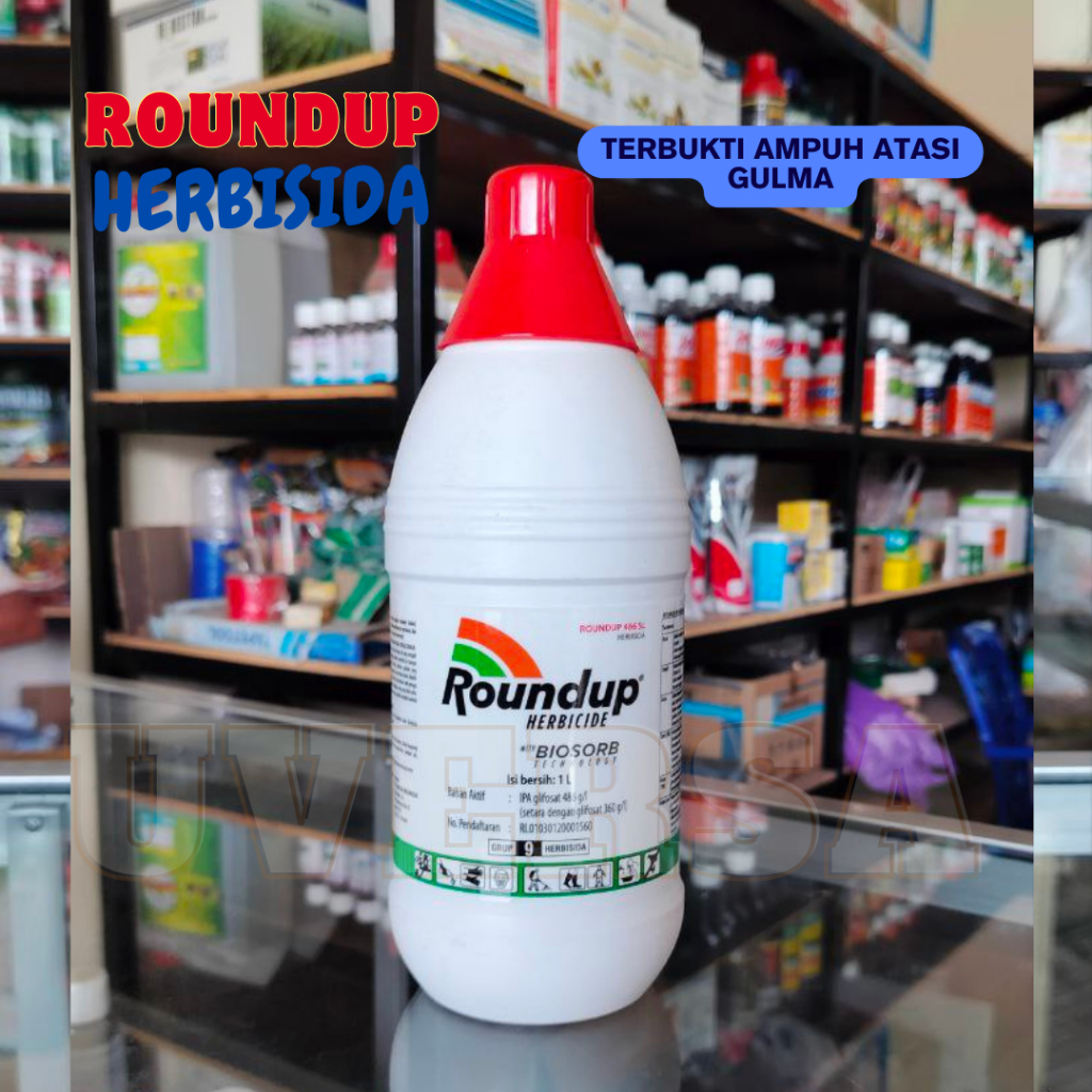 Jual Roundup 486 SL Herbisida Obat Pembasmi Rumput Liar Sistematik ...