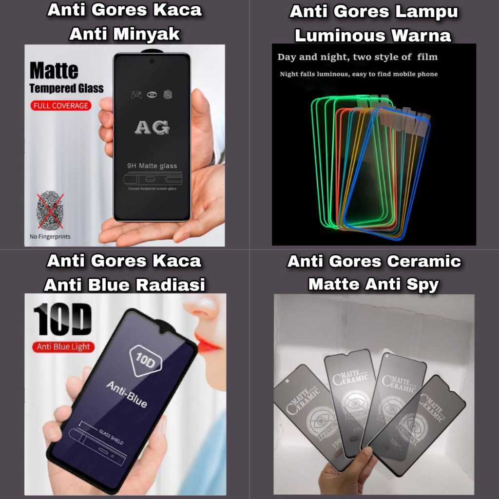 Jual TEMPERED GLASS ANTI GORES FOR TYPE REDM 13C/POCO C65/REDMI NOTE