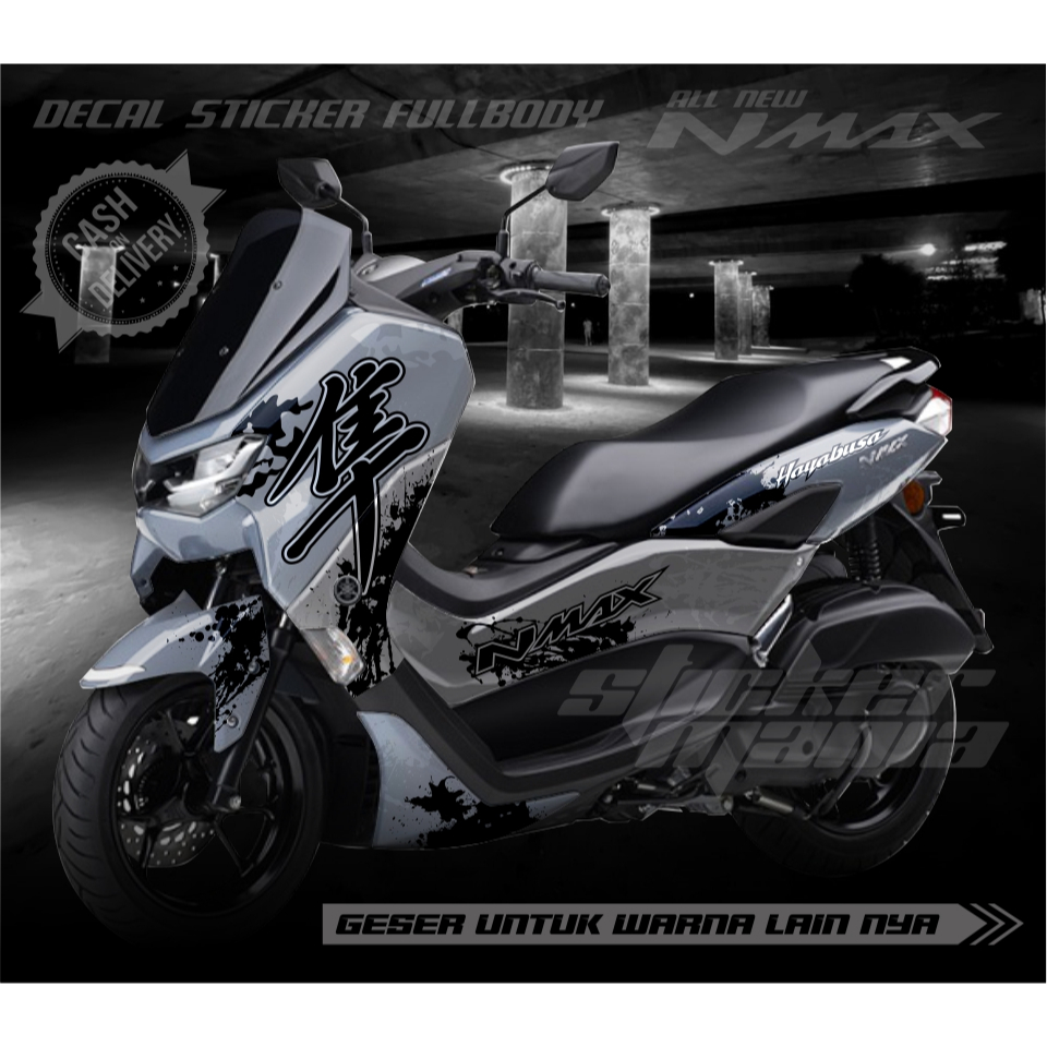 Jual Sticker Decal Nmax New Sticker Striping Full Body Variasi Sticker ...