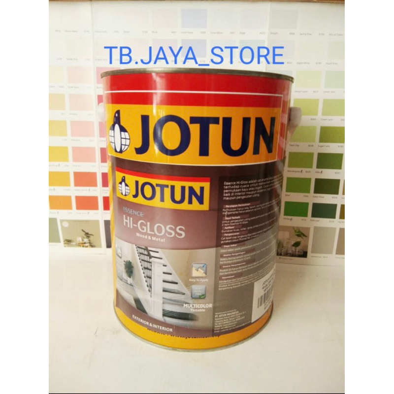 Jual Cat Jotun Kayu And Besi Essence Hi Gloss 5l Putih White Cat Minyak Shopee Indonesia 7978