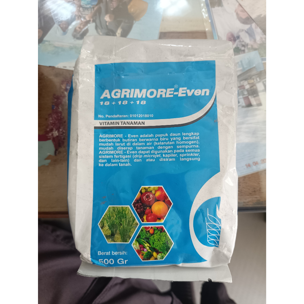 Jual Pupuk Daun Agrimore Even Kemasan 500Gram | Shopee Indonesia