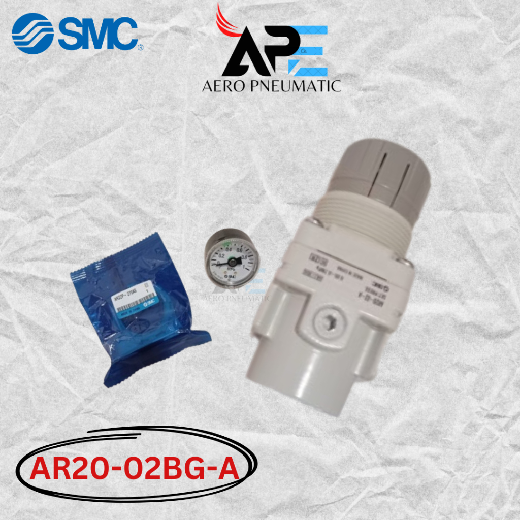 Jual Regulator Pneumatic AR20-02BG-A SMC | Shopee Indonesia