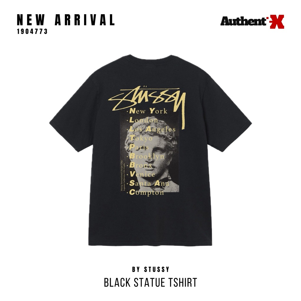 Jual STUSSY STATUE PIG DYED TEE BLACK KAOS STUSSY Shopee Indonesia