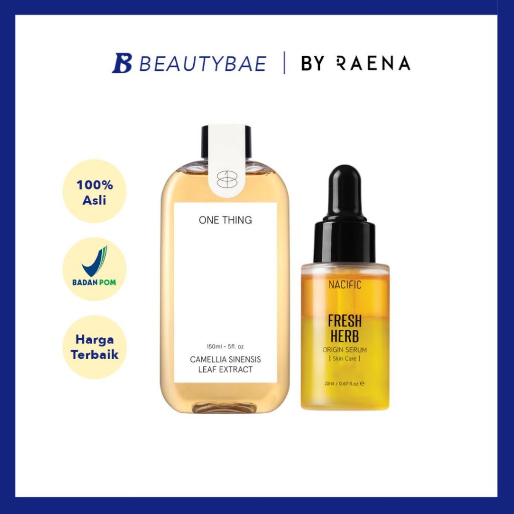 Jual Skin Barrier Combo - Nacific Fresh Herb Origin Serum Skin Care