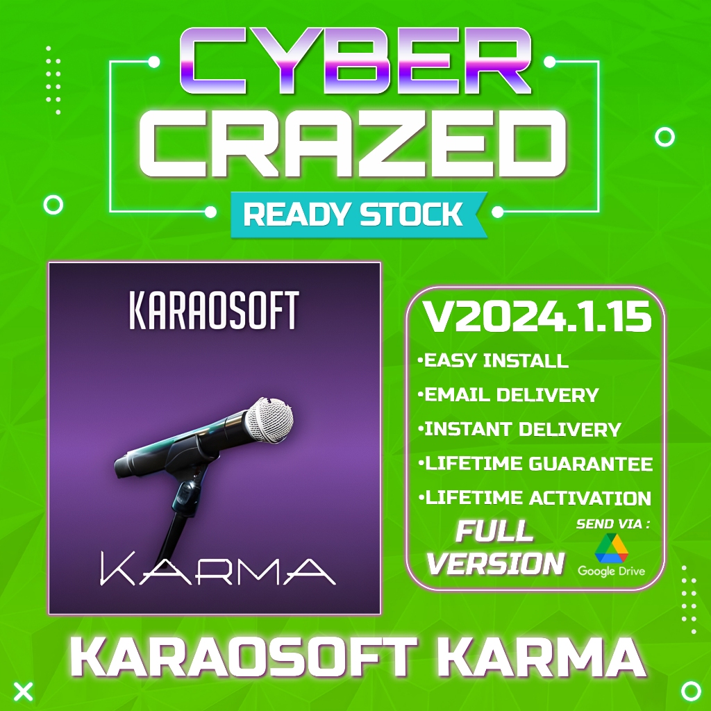Jual Karaosoft Karma 2024.1.15 Full Version (Versi Terbaru) Shopee