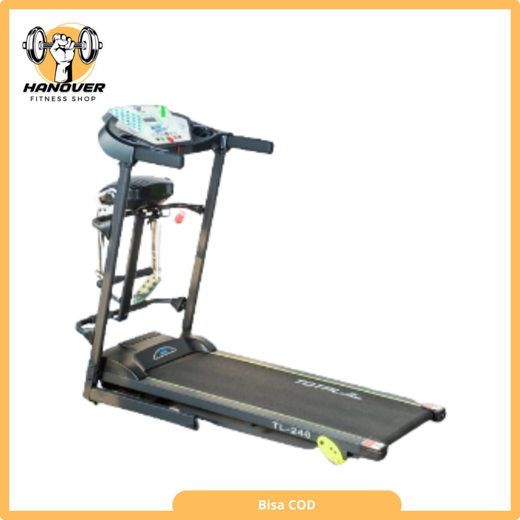 Jual Treadmill Elektrik Total Fitness Tl 246 Alat Fitness Ari Tredmill