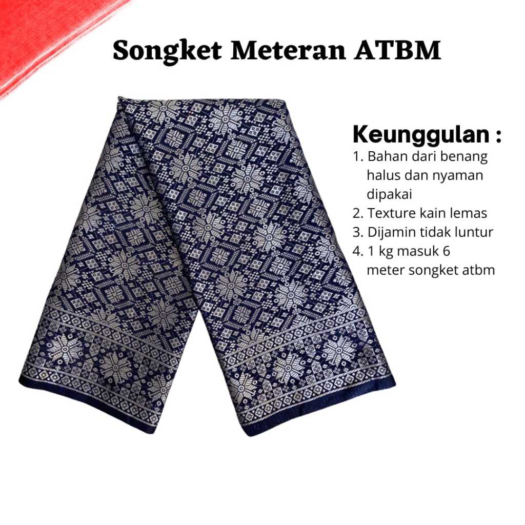 Jual Songket Pash - Songket Meteran Berbagai Macam Motif Dan Warna ...