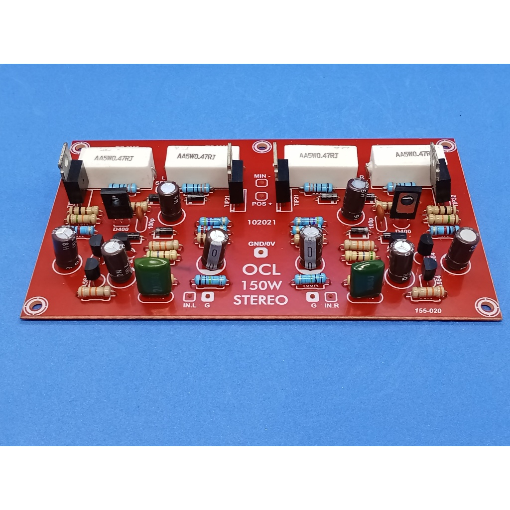 Jual KIT DRIVER POWER AMPLIFIER 150 WATT STEREO OCL Shopee Indonesia