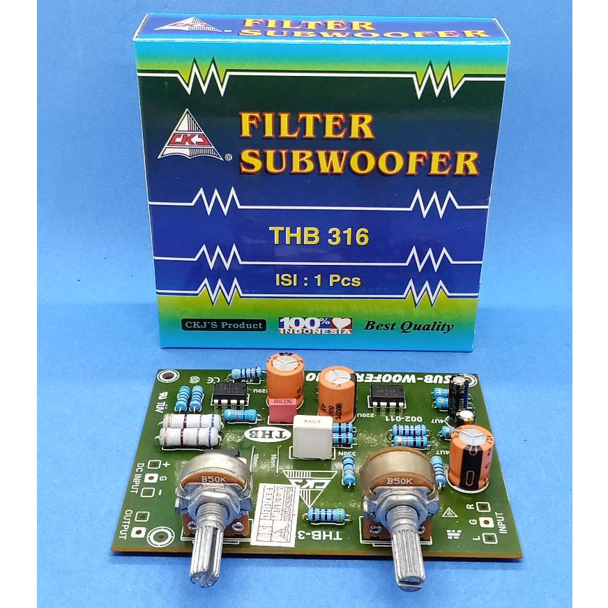 Jual KIT FILTER SUBWOOFER CROSSOVER Shopee Indonesia