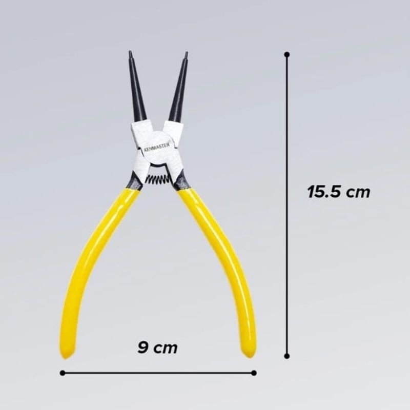 Jual TANG SNAP STI RING 6 INCH KENMASTER TANG CIRCLIP LURUS TEKAN TUTUP ...