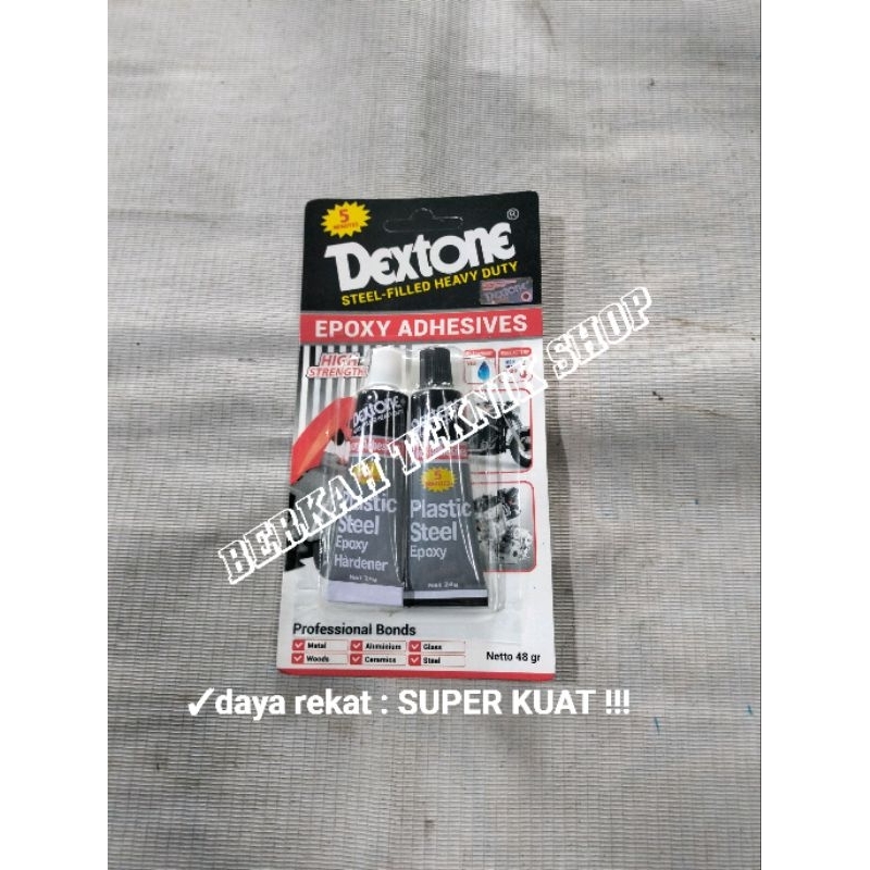 Jual LEM BESI DEXTONE 5 MENIT SUPER KUAT LEM EPOXY | Shopee Indonesia