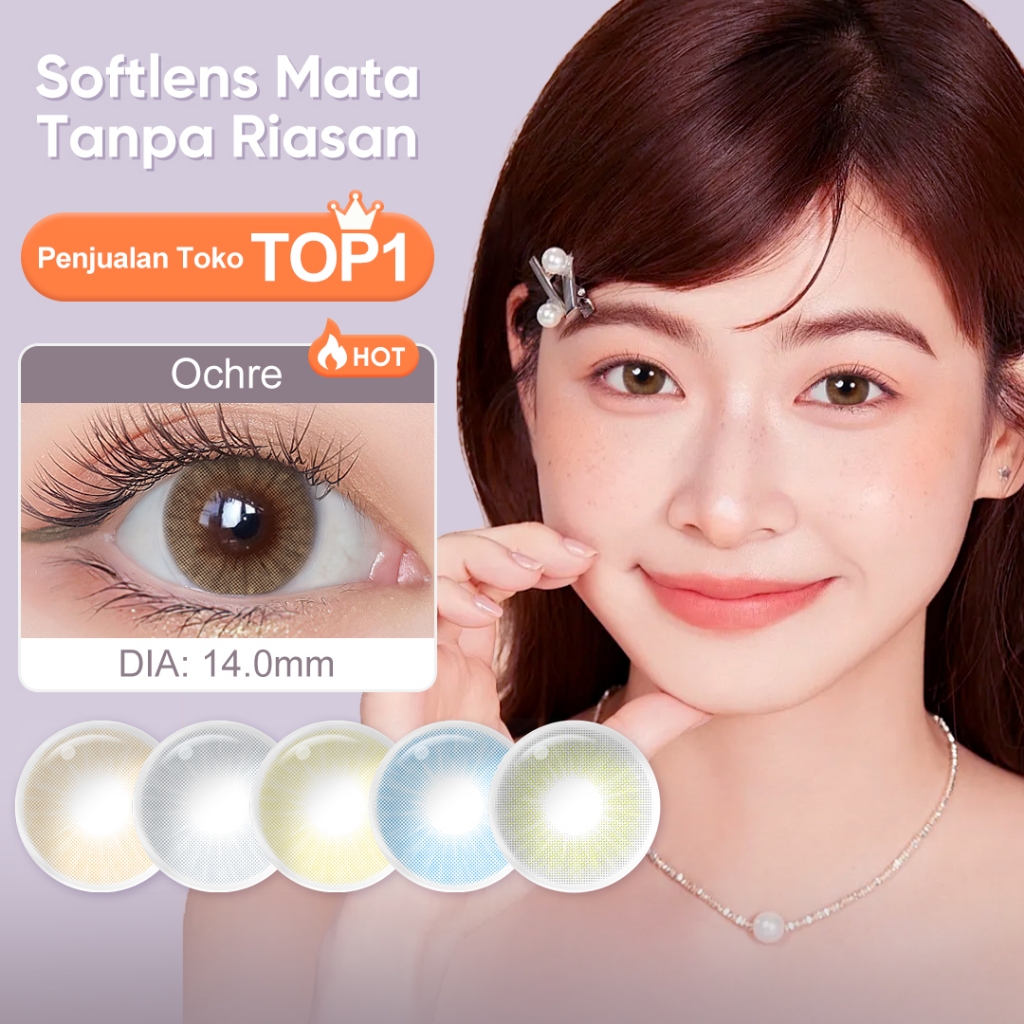 Jual Magister softlens lensa mata,softlens grey soflen ochre brown