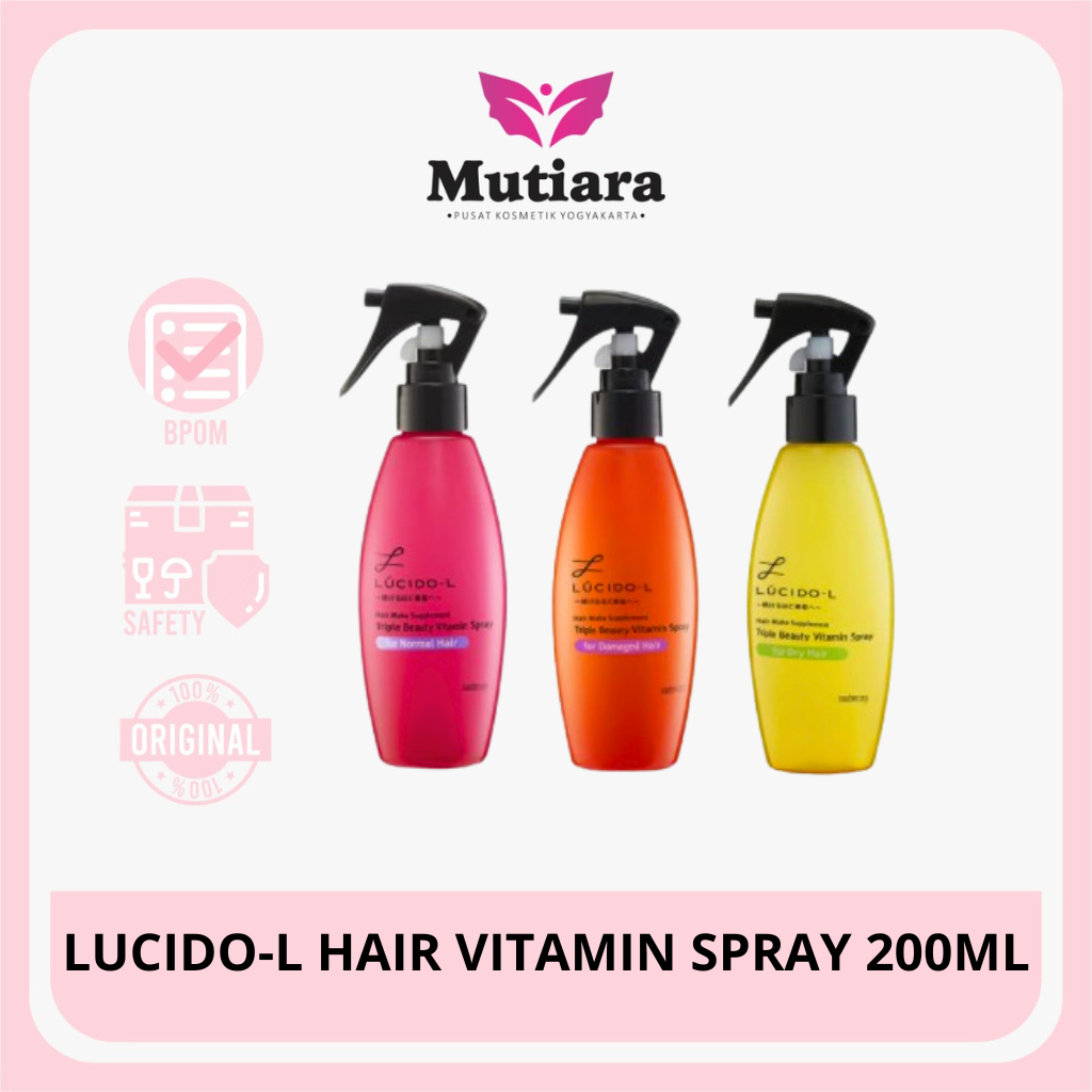 Jual LUCIDO-L HAIR VITAMIN SPRAY 200ML | Shopee Indonesia