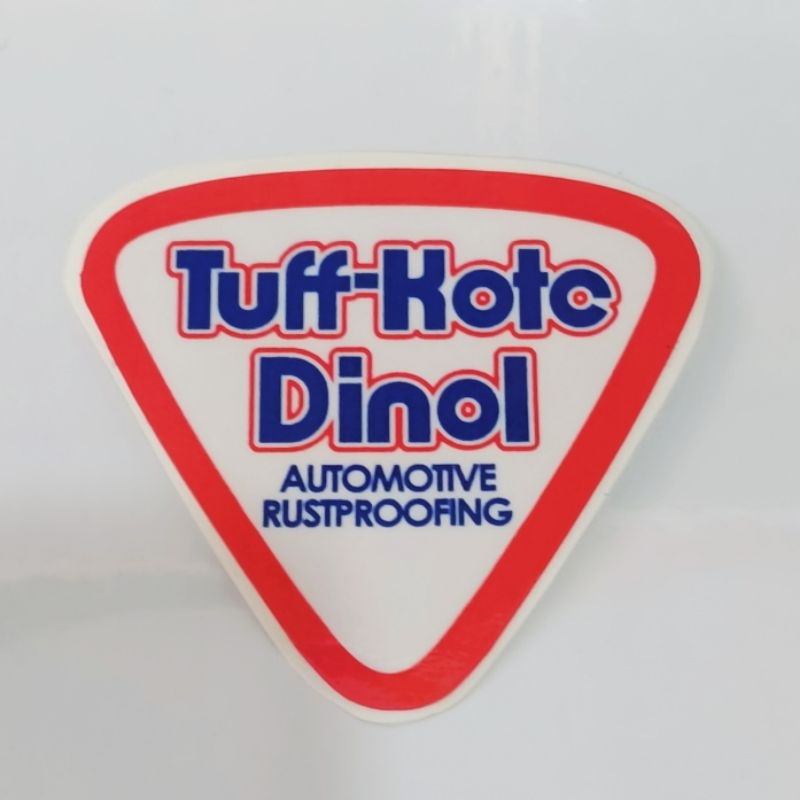 Jual sticker tuff-kotc dinol automotive rustproofing | Shopee Indonesia